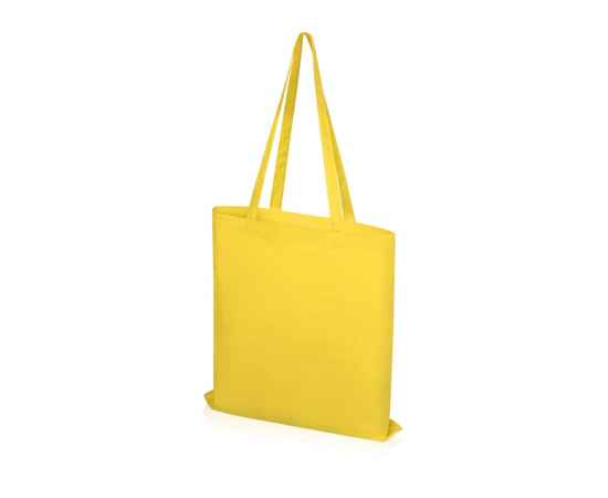 Сумка из хлопка Carryme 105, 105 г/м2, 619524, Цвет: желтый, изображение 2