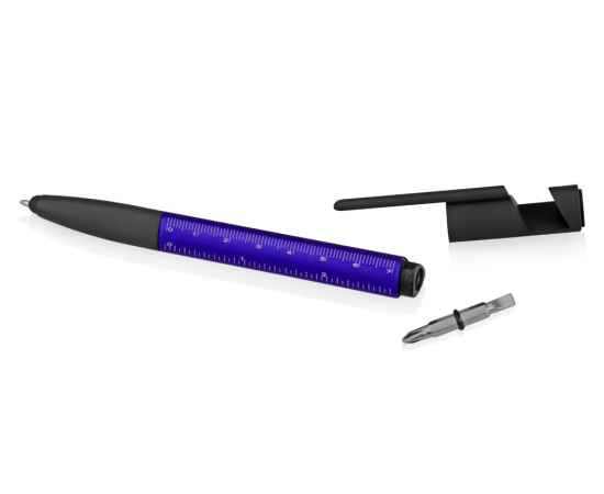Ручка-стилус металлическая шариковая Multy, 71530.12, Цвет: темно-синий,черный, изображение 7