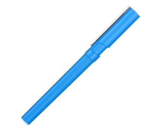 Ручка-подставка пластиковая шариковая трехгранная Nook, 13182.10, Цвет: голубой, изображение 3