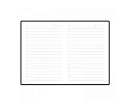 Ежедневник недатированный А5 Polo, 3-515.03, Цвет: черный, изображение 3