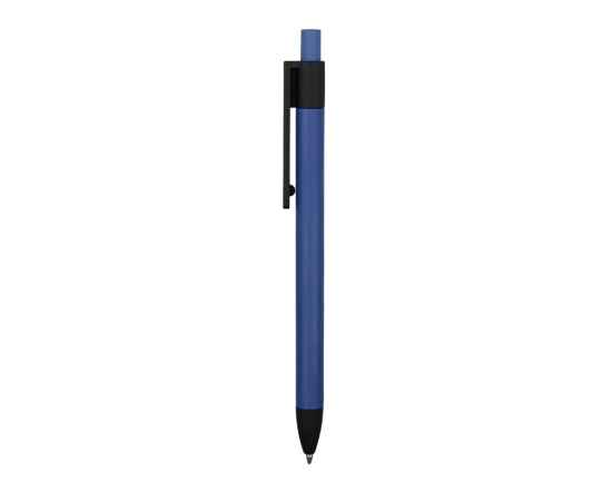 Ручка металлическая soft-touch шариковая Haptic, 18550.02, Цвет: синий, изображение 3