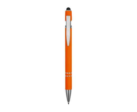 18381.13 Ручка-стилус металлическая шариковая Sway soft-touch, Цвет: оранжевый, изображение 2