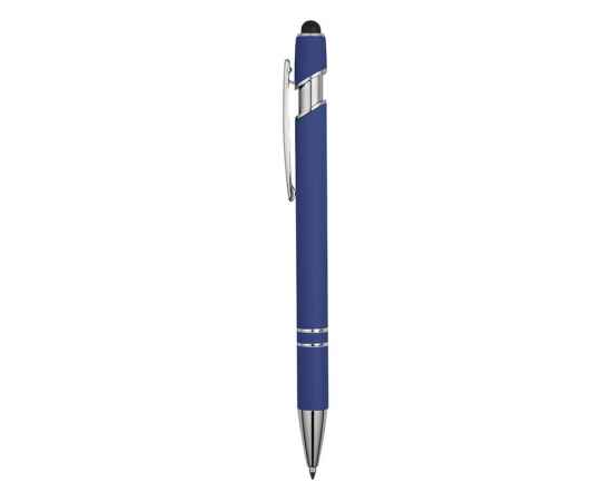 18381.12 Ручка-стилус металлическая шариковая Sway soft-touch, Цвет: ярко-синий, изображение 3