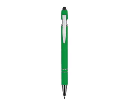 18381.03 Ручка-стилус металлическая шариковая Sway soft-touch, Цвет: зеленый, изображение 2