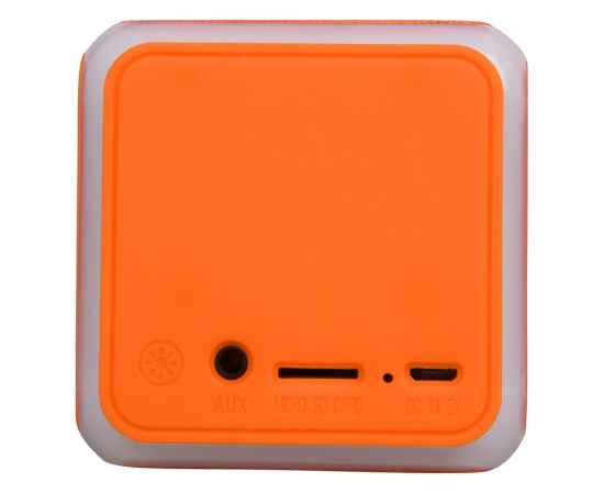 5910808 Портативная колонка Cube с подсветкой, Цвет: оранжевый, изображение 6
