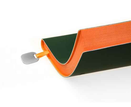 Ежедневник недатированный А5 Mercury, A5, 3-435.24, Цвет: оранжевый,темно-зеленый, изображение 4