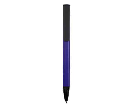 Ручка-подставка металлическая Кипер Q, 11380.02, Цвет: черный,синий, изображение 3