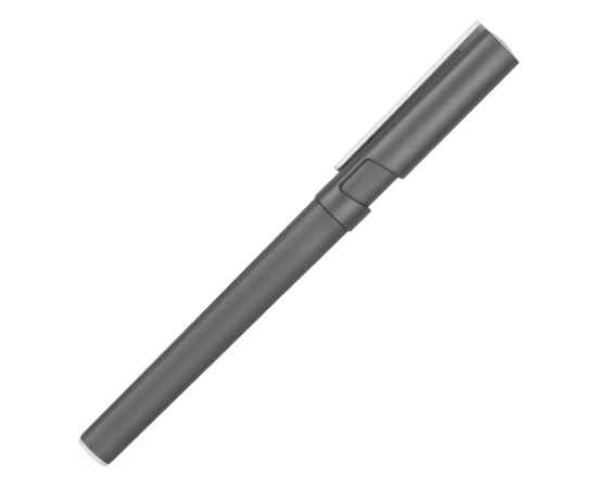 Ручка-подставка пластиковая шариковая трехгранная Nook, 13182.12, Цвет: серый, изображение 3