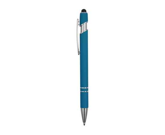 18381.22 Ручка-стилус металлическая шариковая Sway soft-touch, Цвет: синий, изображение 3