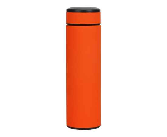 Термос Confident с покрытием soft-touch, 1048705, Цвет: оранжевый, Объем: 420, изображение 3