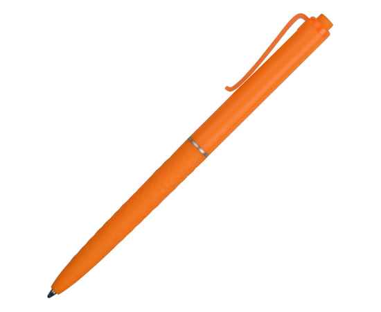 Ручка пластиковая soft-touch шариковая Plane, 13185.13, Цвет: оранжевый, изображение 3