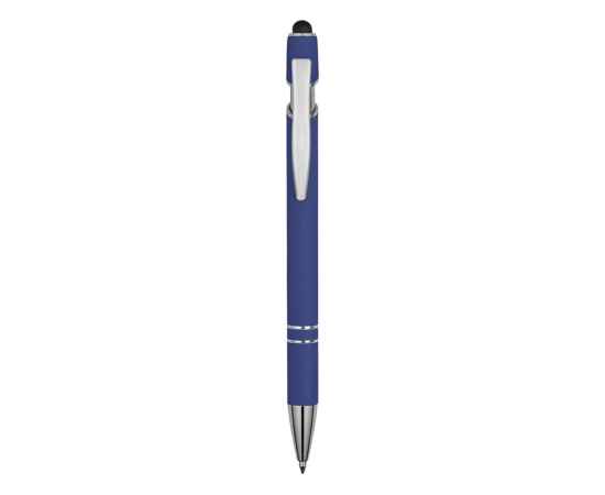 18381.12 Ручка-стилус металлическая шариковая Sway soft-touch, Цвет: ярко-синий, изображение 2
