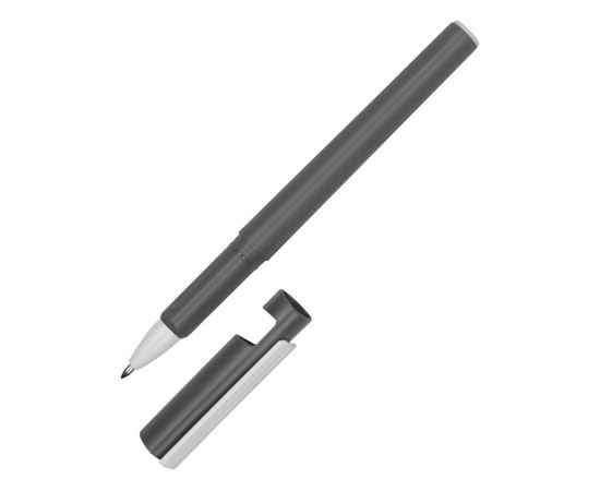 Ручка-подставка пластиковая шариковая трехгранная Nook, 13182.12, Цвет: серый, изображение 5