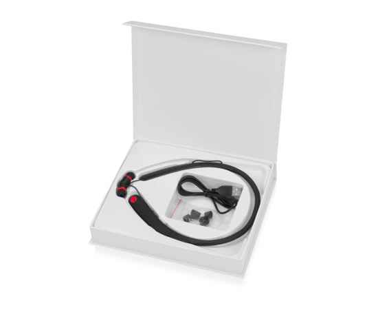 12111701 Беспроводные наушники с микрофоном Soundway, Цвет: черный,красный, изображение 5