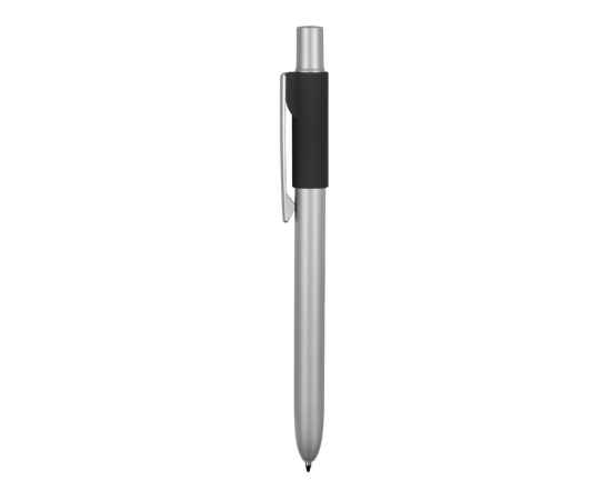 Ручка металлическая шариковая Bobble, 11563.07, Цвет: черный,серый, изображение 3