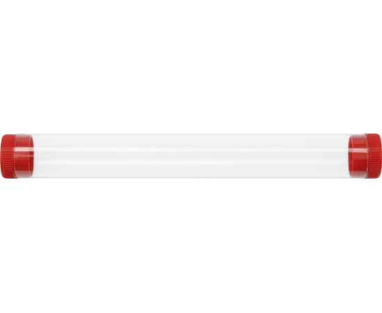 Футляр-туба пластиковый для ручки Tube 2.0, 84560.01, Цвет: красный,прозрачный, изображение 2
