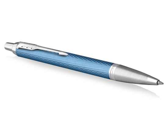 Ручка шариковая Parker IM Premium, 2143645, Цвет: голубой,серебристый, изображение 3
