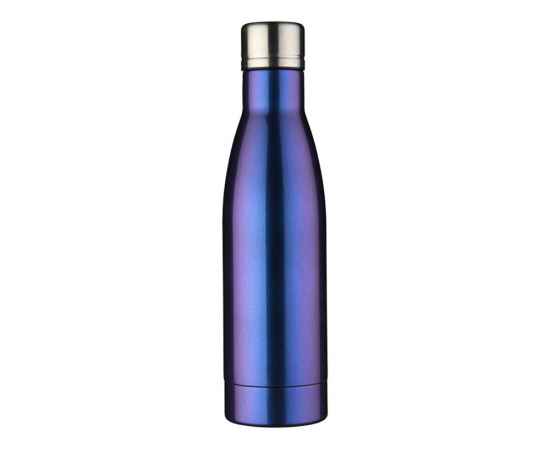 Сияющая вакуумная бутылка Vasa, 10051301, Цвет: синий,серебристый, Объем: 500, изображение 3