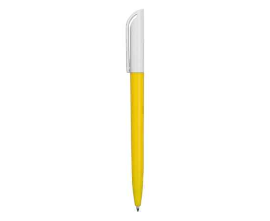 Ручка пластиковая шариковая Миллениум Color BRL, 13105.04, Цвет: белый,желтый, изображение 3