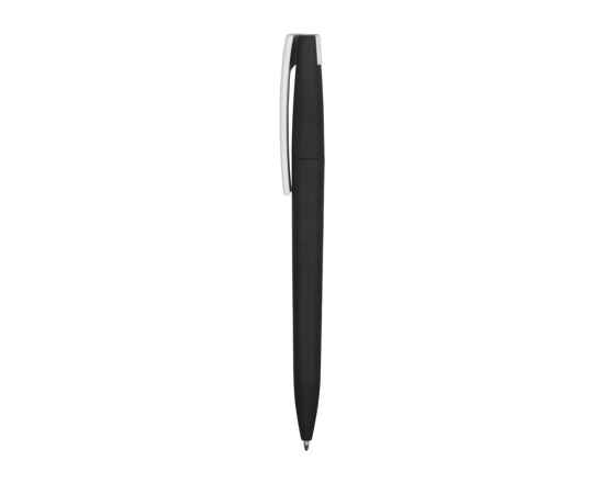 Ручка пластиковая soft-touch шариковая Zorro, 18560.07, Цвет: черный,белый, изображение 3