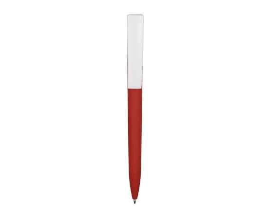 Ручка пластиковая soft-touch шариковая Zorro, 18560.01, Цвет: красный,белый, изображение 2