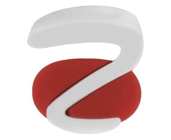 Ручка пластиковая soft-touch шариковая Zorro, 18560.01, Цвет: красный,белый, изображение 6