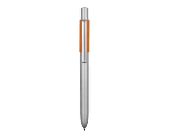 Ручка металлическая шариковая Bobble, 11563.13, Цвет: серый,оранжевый, изображение 2