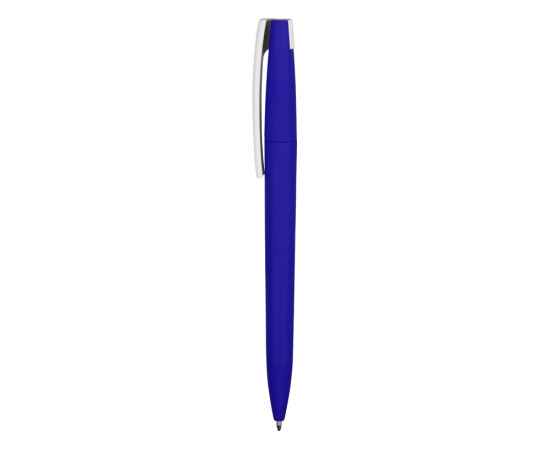 Ручка пластиковая soft-touch шариковая Zorro, 18560.02, Цвет: синий,белый, изображение 3