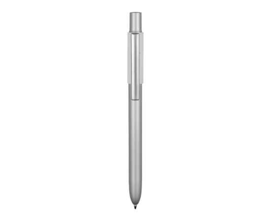 Ручка металлическая шариковая Bobble, 11563.06, Цвет: серый,белый, изображение 2