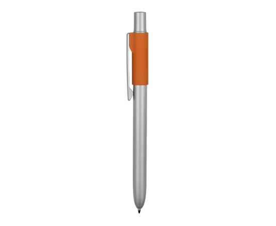 Ручка металлическая шариковая Bobble, 11563.13, Цвет: серый,оранжевый, изображение 3