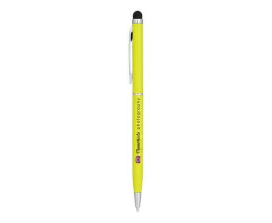 10723305 Ручка-стилус шариковая Joyce, Цвет: лайм, изображение 4
