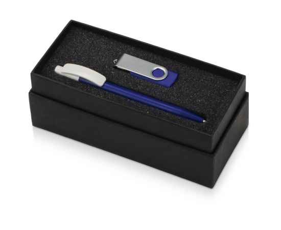 Подарочный набор Uma Memory с ручкой и флешкой, 8Gb, 700337.02, Цвет: синий, Размер: 8Gb, изображение 2