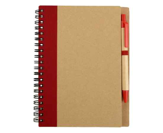 700321.01 Подарочный набор Essentials с флешкой и блокнотом А5 с ручкой, Цвет: красный,красный,натуральный, Размер: 8Gb, изображение 9