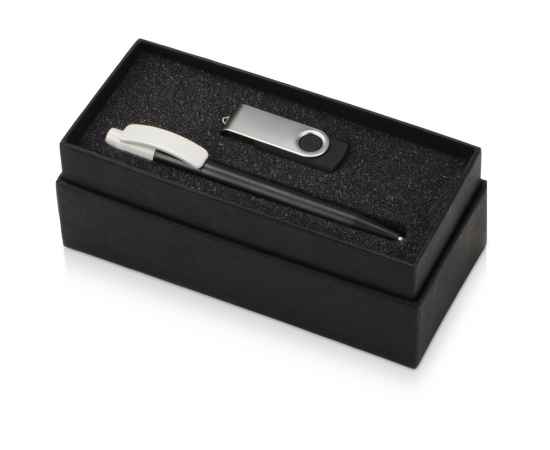 Подарочный набор Uma Memory с ручкой и флешкой, 8Gb, 700337.07, Цвет: черный, Размер: 8Gb, изображение 2