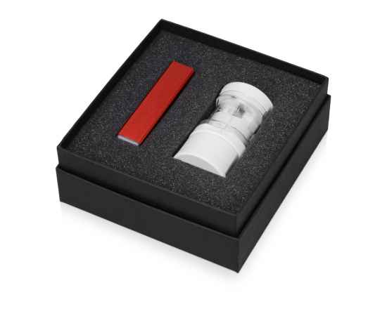 700311.01 Подарочный набор Charge с адаптером и зарядным устройством, Цвет: красный, изображение 2