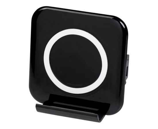 12394700 Беспроводное зарядное устройство-подставка для смартфона Catena, Цвет: черный, изображение 6