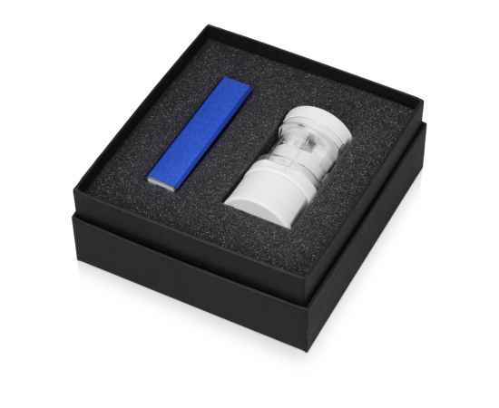 700311.02 Подарочный набор Charge с адаптером и зарядным устройством, Цвет: синий, изображение 2