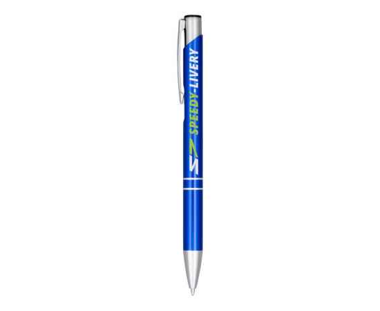 Ручка металлическая шариковая Moneta с анодированным покрытием, синий, 10716304, Цвет: синий, Размер: синий, изображение 2