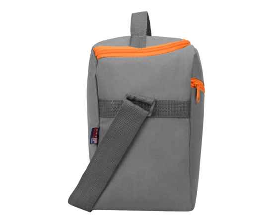 Изотермическая сумка-холодильник Classic, 938608, Цвет: серый,оранжевый, изображение 6