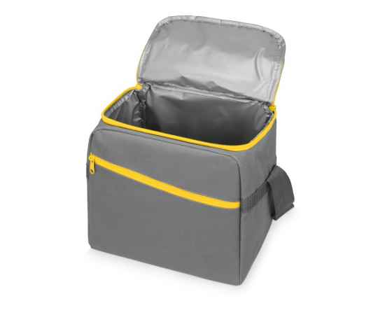 Изотермическая сумка-холодильник Classic, 938604, Цвет: серый,желтый, изображение 2