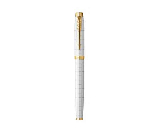 Перьевая ручка Parker IM Premium, F, 2143649, Цвет: белый,золотистый, изображение 4