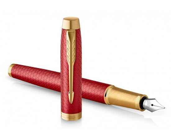 Перьевая ручка Parker IM Premium, F, 2143650, Цвет: красный,золотистый, изображение 3