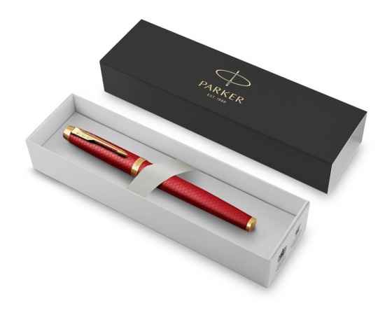 Перьевая ручка Parker IM Premium, F, 2143650, Цвет: красный,золотистый, изображение 2