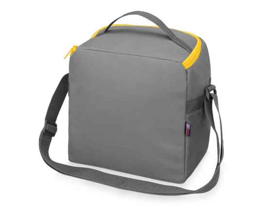 Изотермическая сумка-холодильник Classic, 938604, Цвет: серый,желтый, изображение 3