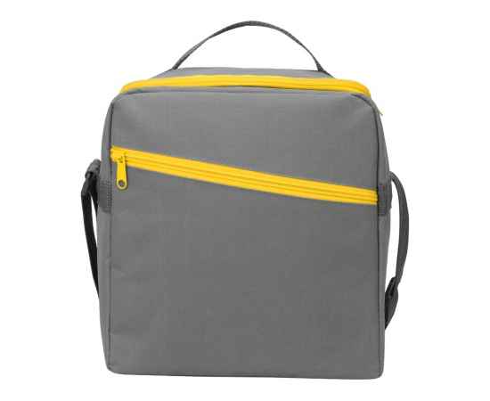 Изотермическая сумка-холодильник Classic, 938604, Цвет: серый,желтый, изображение 4