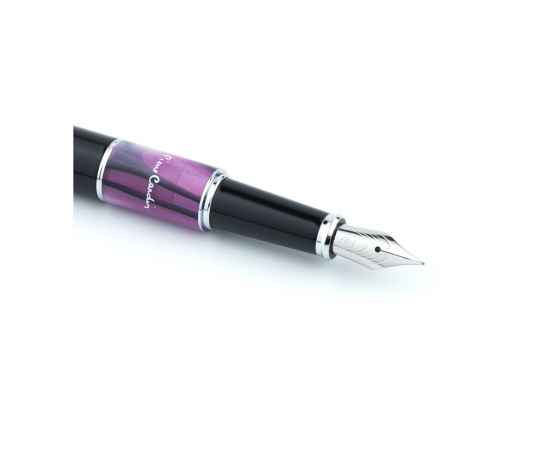 Ручка перьевая Libra, 417556, Цвет: черный,фиолетовый,серебристый, изображение 6
