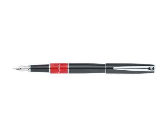 Ручка перьевая Libra, 417555, Цвет: черный,красный,серебристый, изображение 2