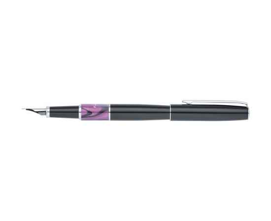 Ручка перьевая Libra, 417556, Цвет: черный,фиолетовый,серебристый, изображение 4