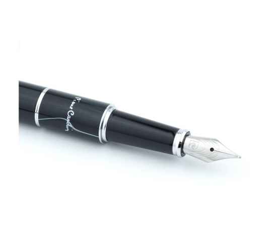 Ручка перьевая Libra, 417557, Цвет: черный,серебристый, изображение 6