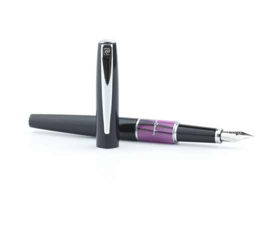 Ручка перьевая Libra, 417556, Цвет: черный,фиолетовый,серебристый, изображение 7